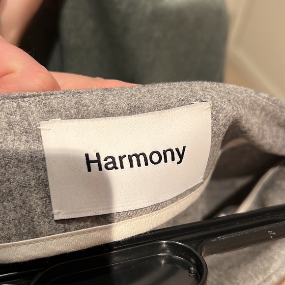 Grey wool pencil skirt - Picture 4 of 5